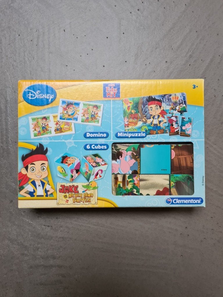 Disney Jake en de Nooitgedachtland Piraten Mini Edu Kit, Verzenden, Zo goed als nieuw, Puzzelen