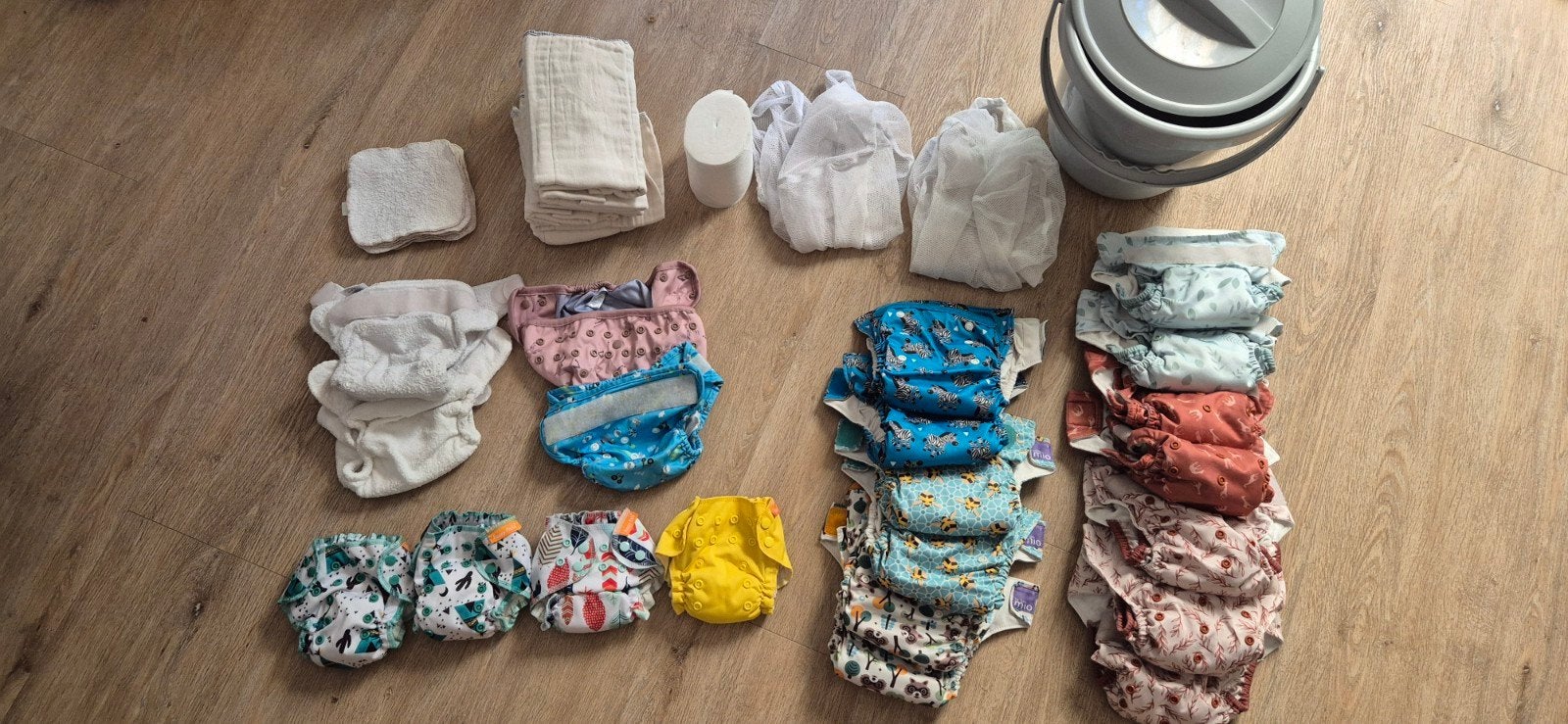 Startpakket wasbare luiers, Ophalen, Zo goed als nieuw, One size