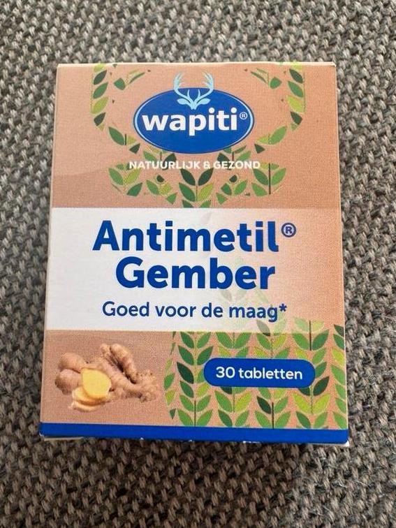 Gember tabletten goed voor de maag, Verzenden, Nieuw, Overige typen