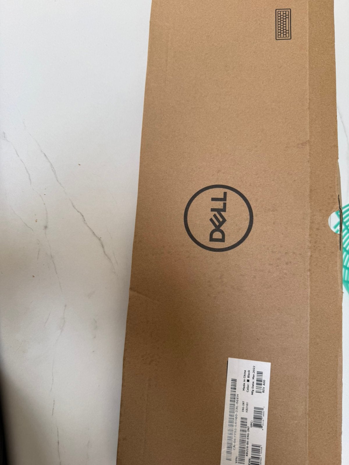 Toetsenbord dell, Ophalen of Verzenden, Zo goed als nieuw, 256 GB of meer, 4 GB of minder