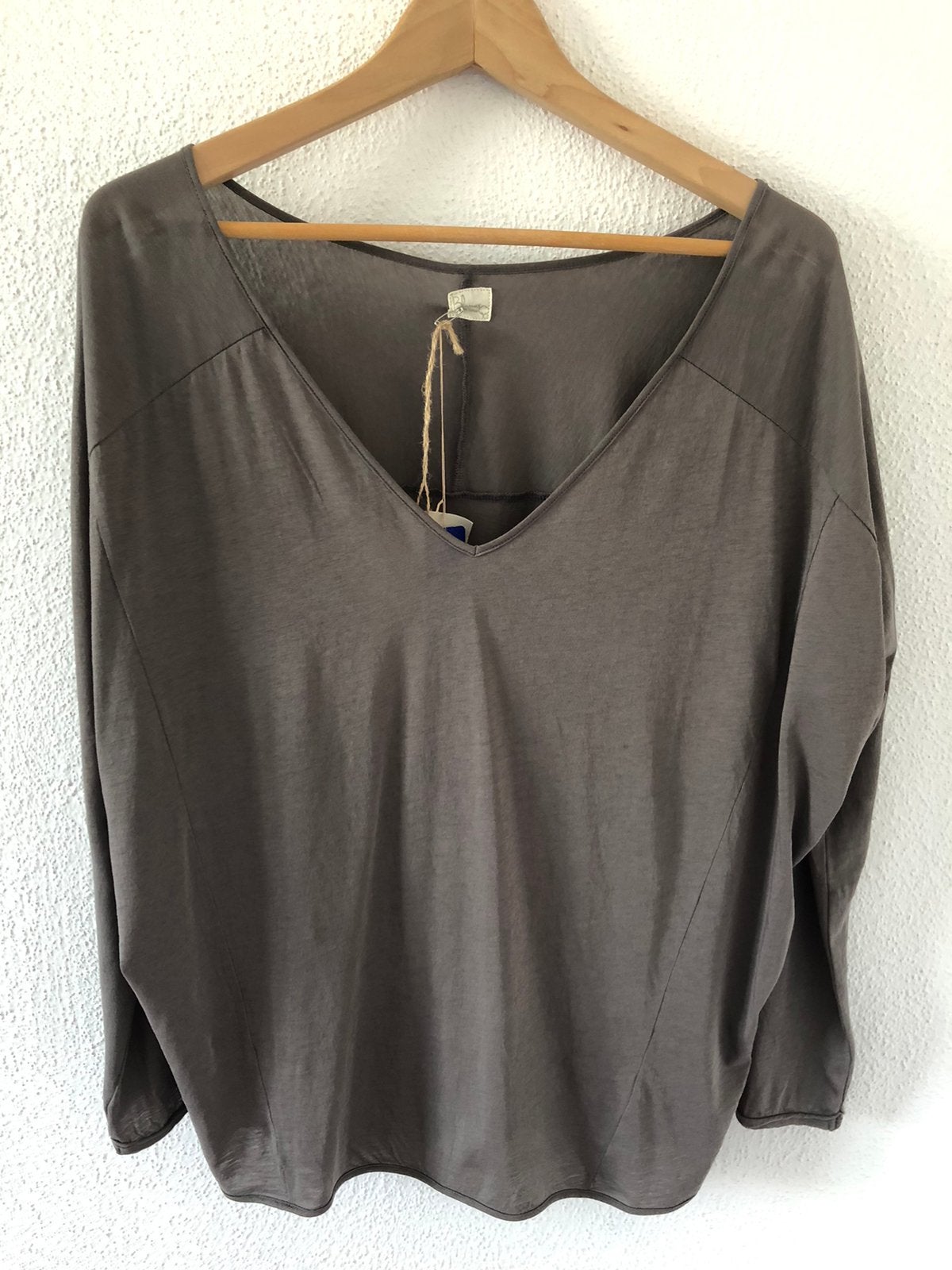 Blaumax shirt S Taupe kleur NIEUW, Kleding | Dames, Nieuw, Ophalen of Verzenden, Lange mouw, Maat 36 (S)