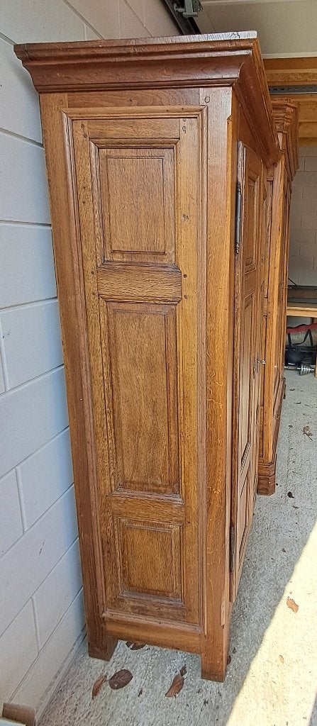 Kast / TV kast, Ophalen, Gebruikt, 100 tot 150 cm, Eikenhout