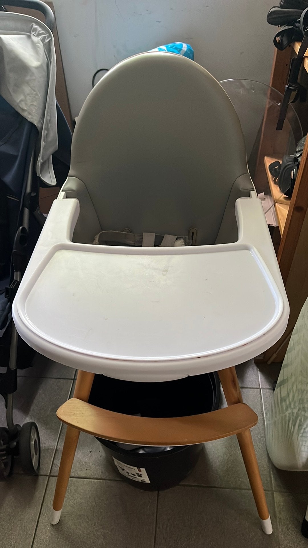 Retro kinderstoel, Kinderen en Baby's, Ophalen, Gebruikt, Overige typen, Gordel(s)