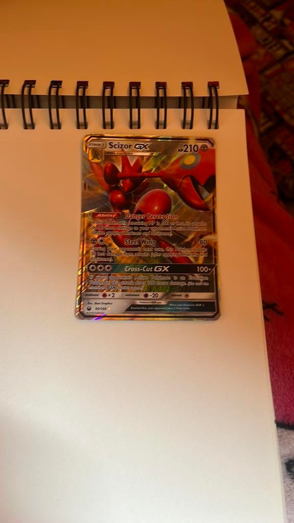 Scizor GX, Verzenden, Zo goed als nieuw, Losse kaart, Foil