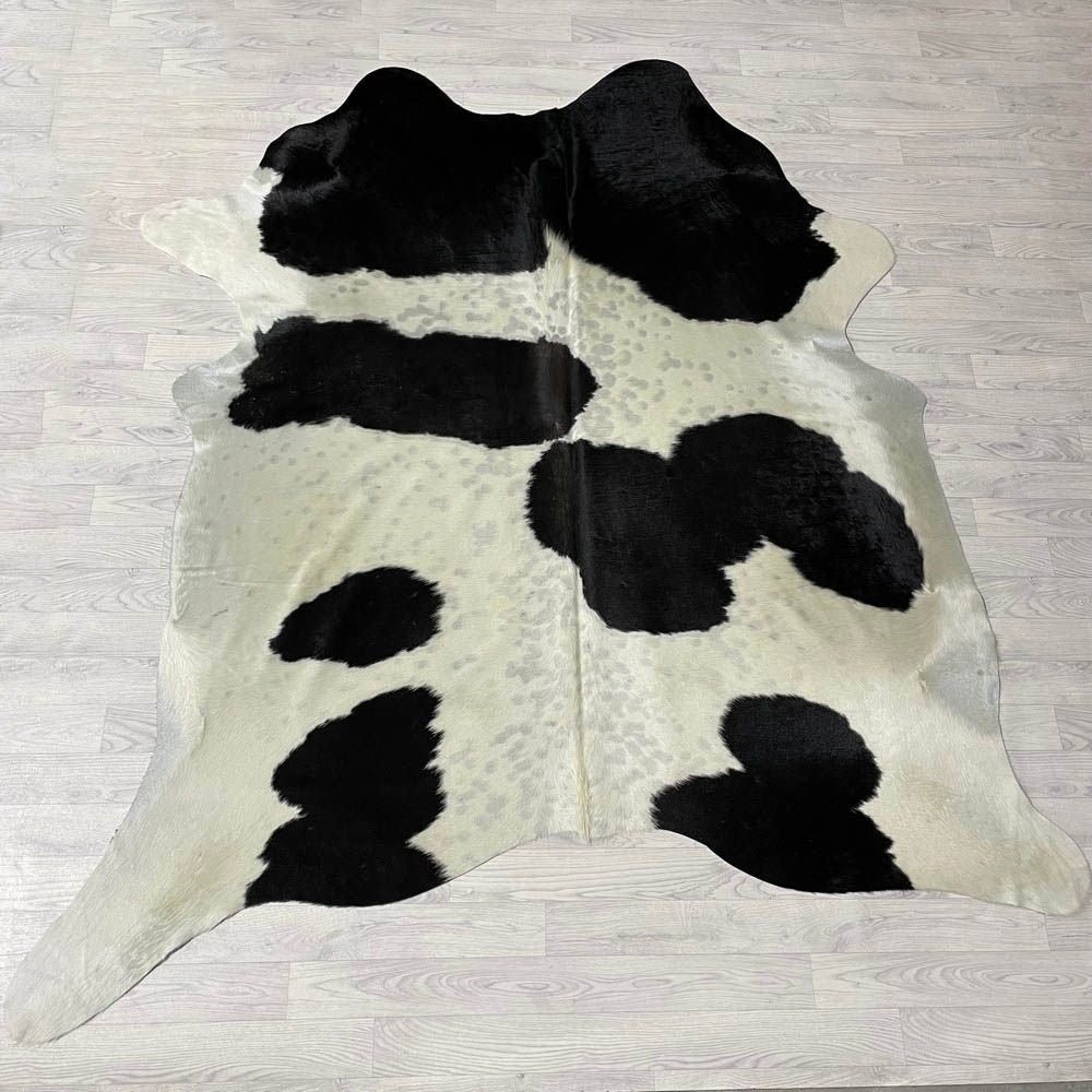 Koeienhuid zwart bruin creme 225x210cm | Lederstore, Landelijk, modern, Scandinavisch, industrieel, Zwart, 200 cm of meer, Overige vormen