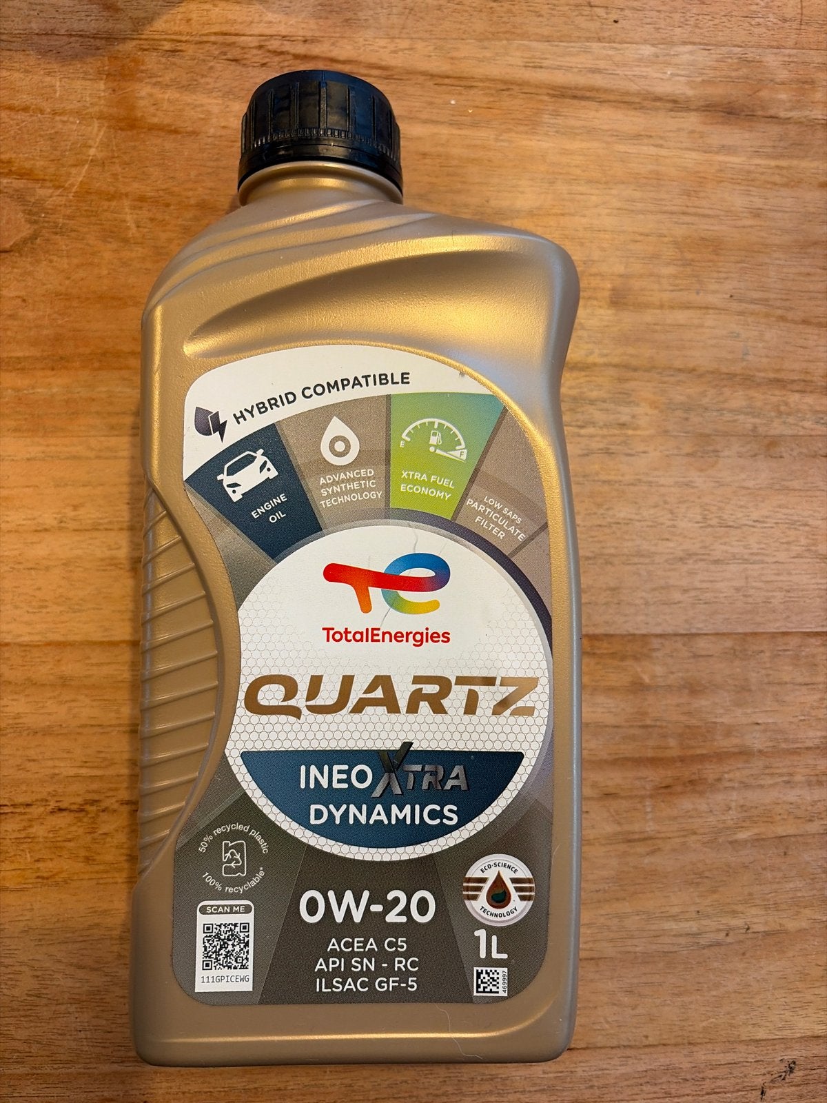 TotalEnergies Quartz Ineo Xtra Dynamics 0W-20 motorolie, Auto-onderdelen, Motor en Toebehoren, Alfa Romeo, Nieuw, Ophalen of Verzenden