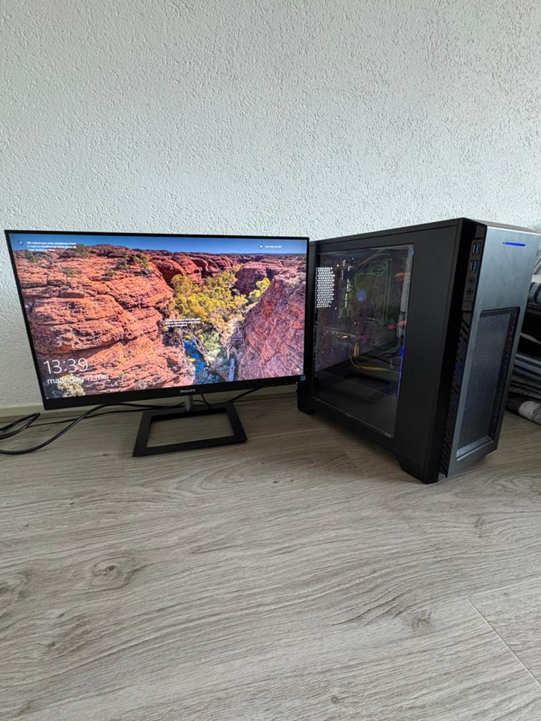 Complete Setup | Game Pc | 144Hz Monitor, Computers en Software, Desktop Pc's, Met monitor, Ophalen of Verzenden, Zo goed als nieuw