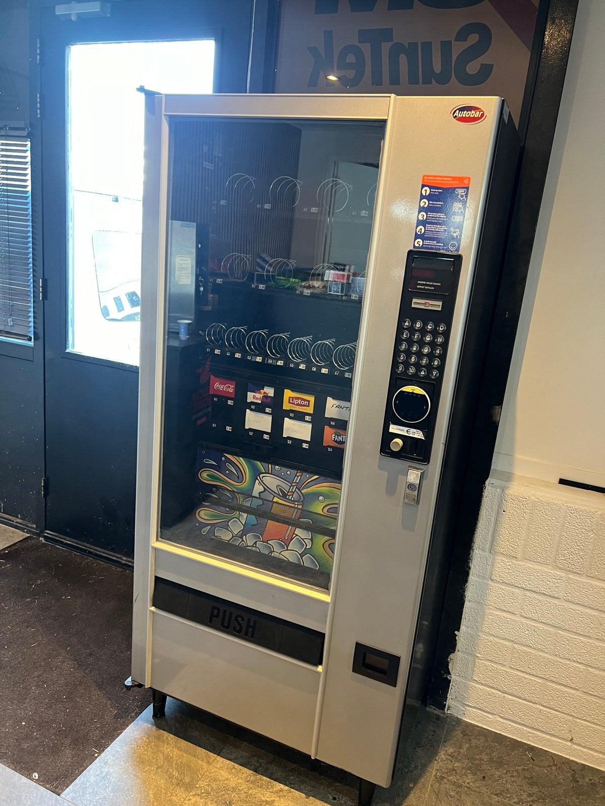 Autobar Drankautomaat  vendingmachine, Verzamelen, Ophalen, Gebruikt