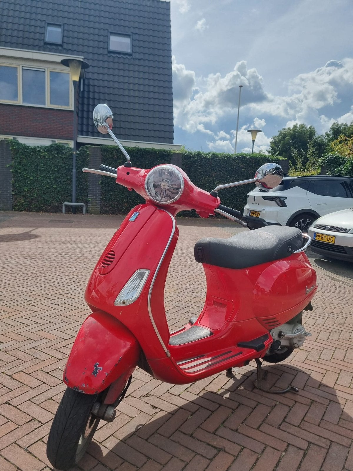 Vespa LX 50 4T – 2009 – Rood, Fietsen en Brommers, Scooters | Vespa, Ophalen, Gebruikt, Benzine, Vespa LX