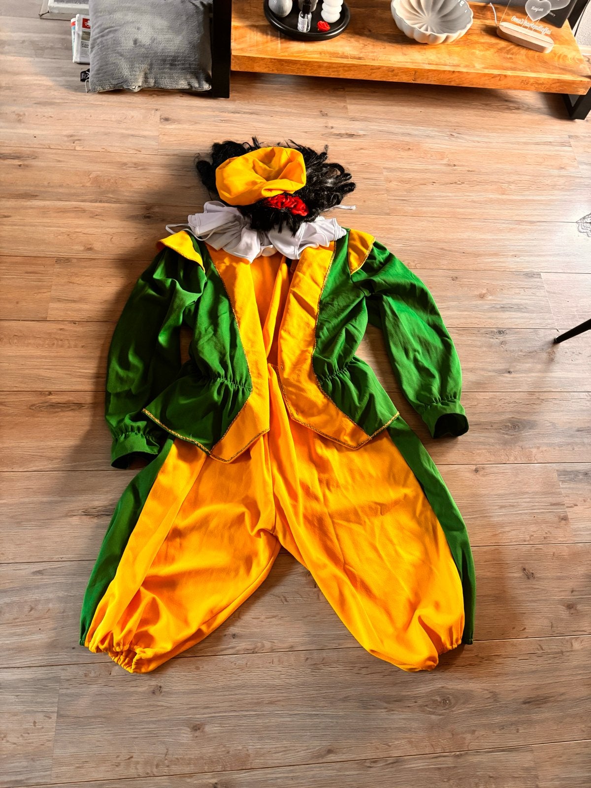 Zwarte Piet kostuum set - Goede kwaliteit, Ophalen of Verzenden, Gebruikt