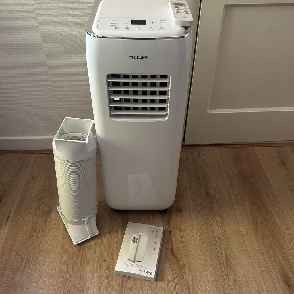 Pro klima airco, Ophalen, Minder dan 60 m³, 3 snelheden of meer, Zo goed als nieuw