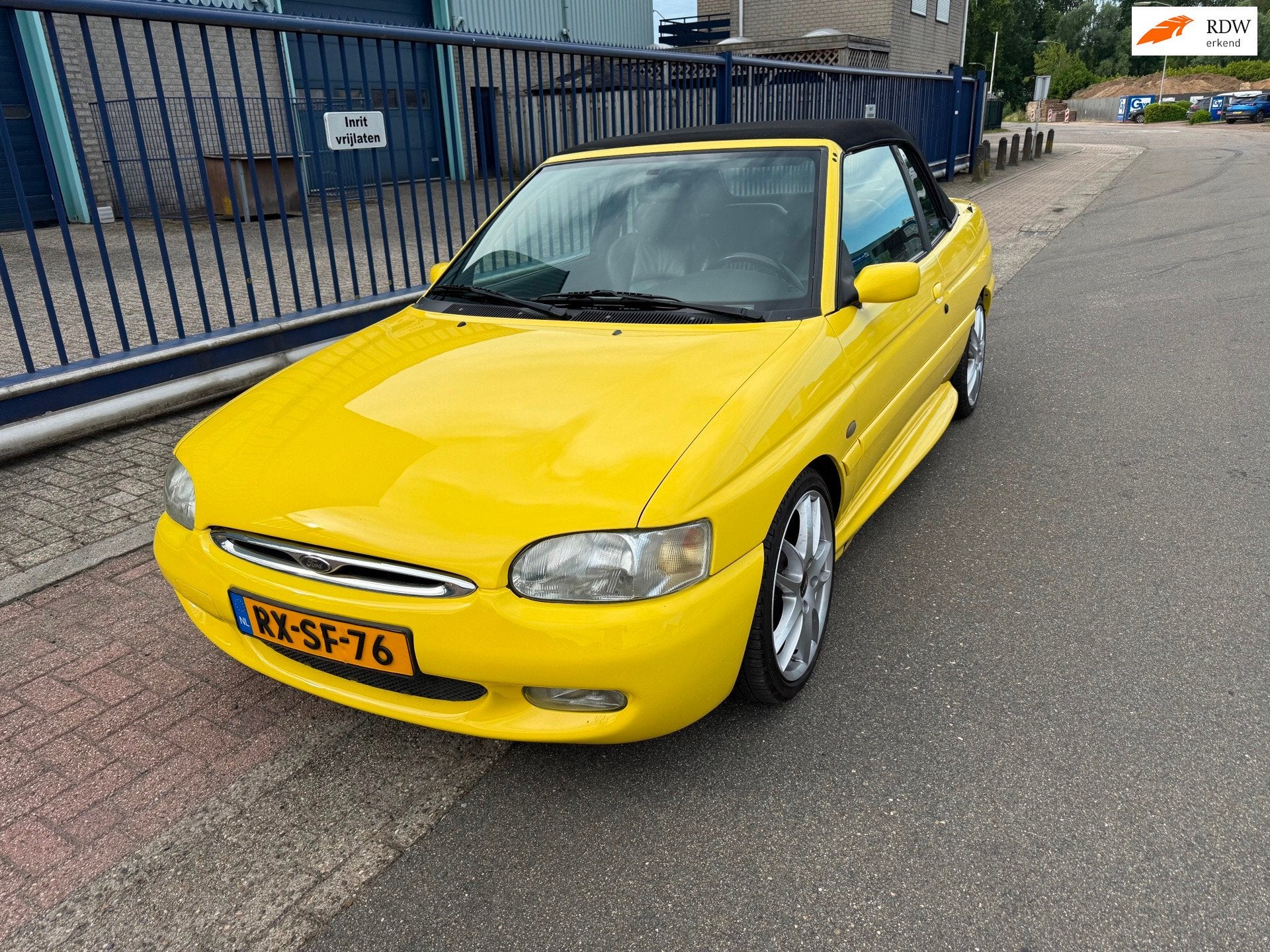 Ford Escort Cabrio 1.8 XR3i *102.098 KM *INCL. GARANTIE!, Escort, 450 kg, Gebruikt, 4 cilinders