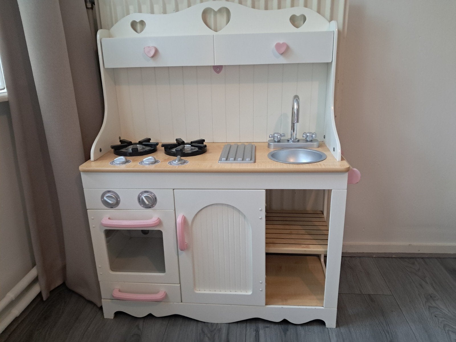 Houten speelkeuken, Kinderen en Baby's, Ophalen, Gebruikt, Hout
