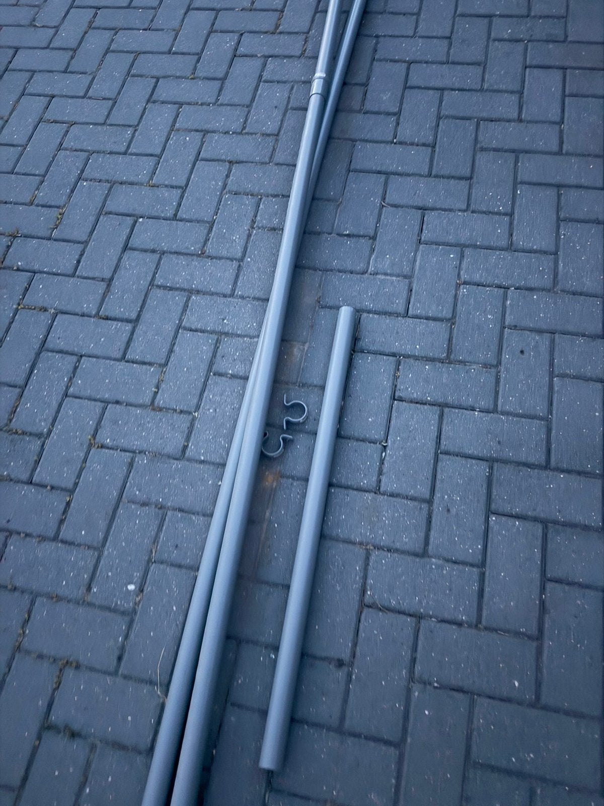 Gratis af te halen, regenpijp, afvoerbuizen, paar meter, Ophalen, Pvc, 6 meter of meer, Nieuw