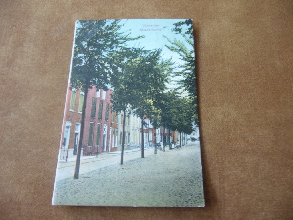 MIDDELHARNIS  =  VOORSTRAAT BRIEFKAART  1907, Ophalen of Verzenden, Voor 1920, Gelopen, Utrecht