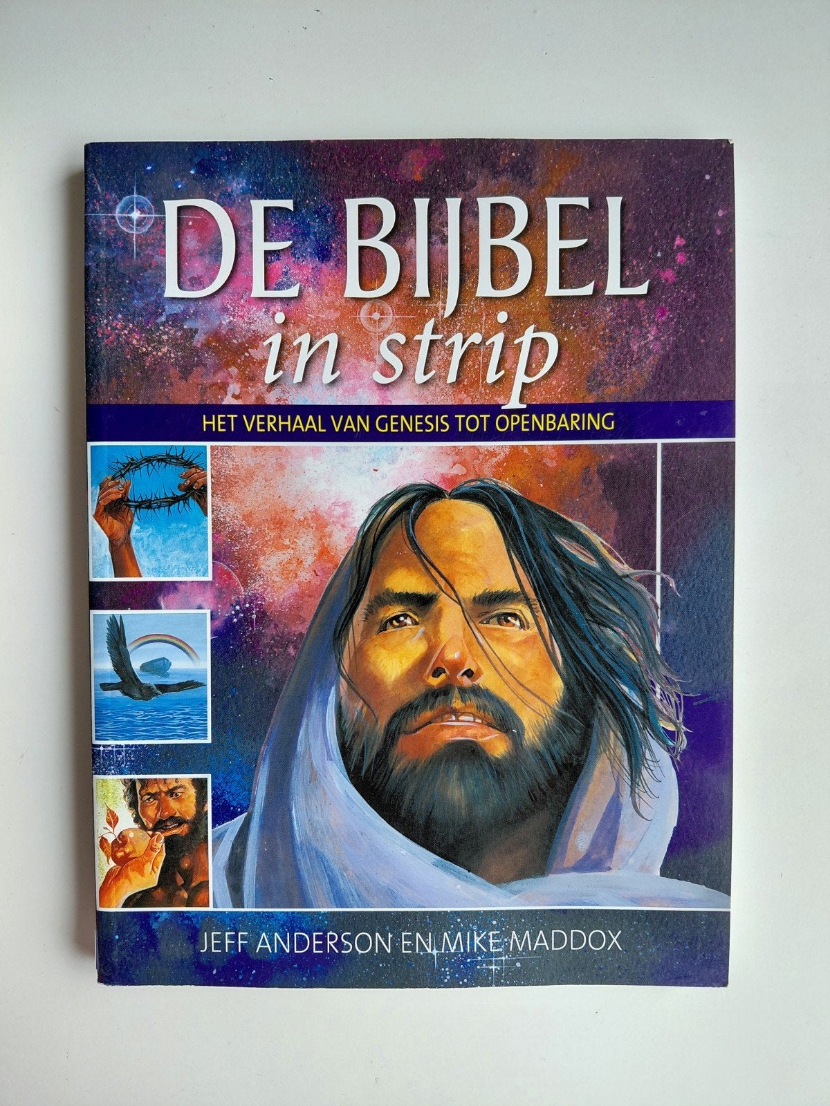 Jeff Anderson - Bijbel in strip, Non-fictie, Jeff Anderson; Mike Maddox, Ophalen of Verzenden, Zo goed als nieuw