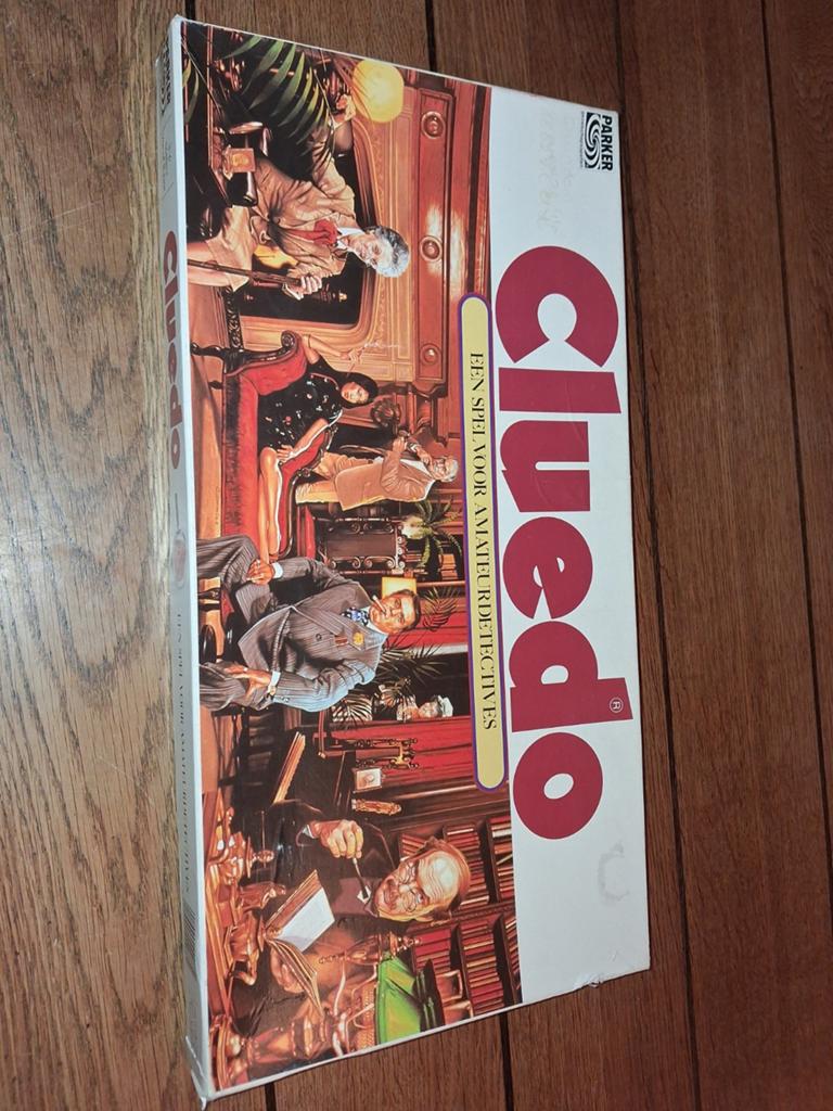 Cluedo spel bordspel vintage, Ophalen of Verzenden, Zo goed als nieuw