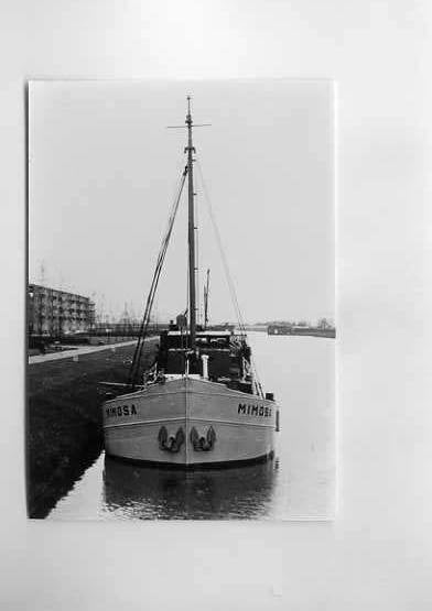 scheepvaart-foto-mimosa-coaster/binnenvaart, Verzamelen, Ophalen of Verzenden, Zo goed als nieuw, Motorboot, Boek of Tijdschrift