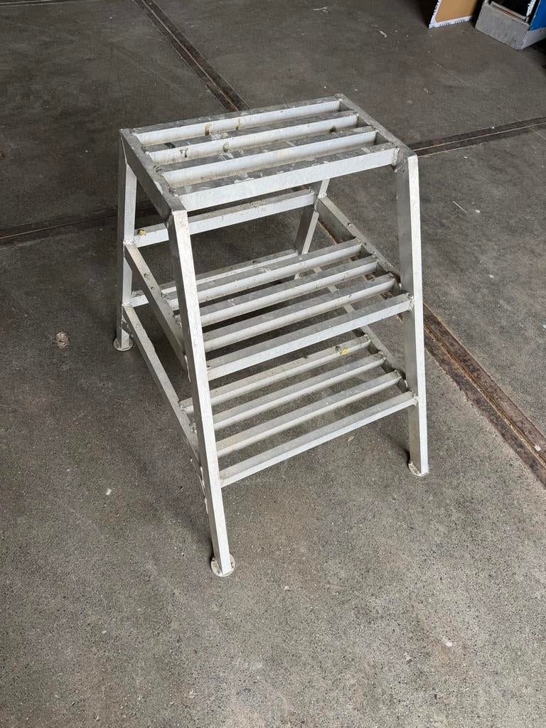 Stucadoor trapje, Doe-het-zelf en Verbouw, Ladders en Trappen, Ophalen, Gebruikt, Trap, Minder dan 2 meter