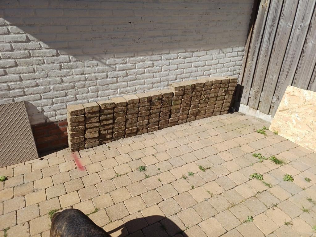 Gratis sierbestrating, Ophalen, Gebruikt, Beton, Klinkers