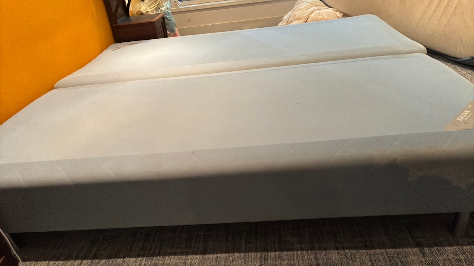 2 IKEA Sultan Skymning bedbodem 90x200 cm, Huis en Inrichting, Slaapkamer | Matrassen en Bedbodems, Gebruikt, Bedbodem, 90 cm