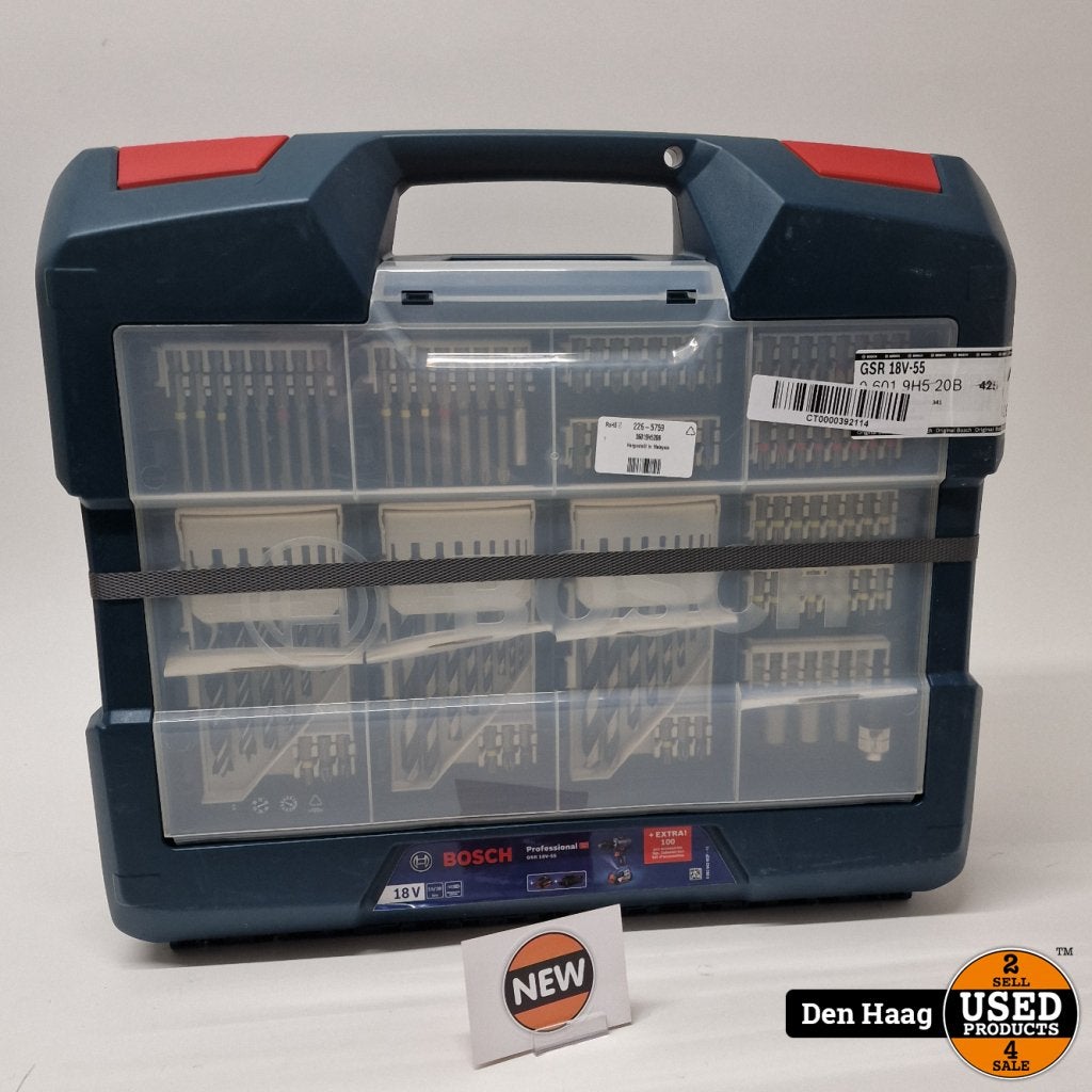 Bosch Professional GSR 18V-55 SET | Nieuw, Bosch, Gebruikt, Support@bosch.com, Robert Bosch GmbH
Robert-Bosch-Platz 1
70839 Gerlingen-SchillerhÃ¶he
Germany