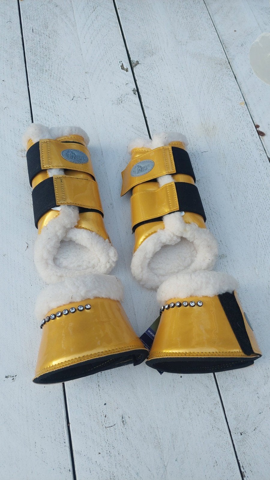 Peesbeschermers + springschoenen S, Dieren en Toebehoren, Ophalen of Verzenden, Nieuw