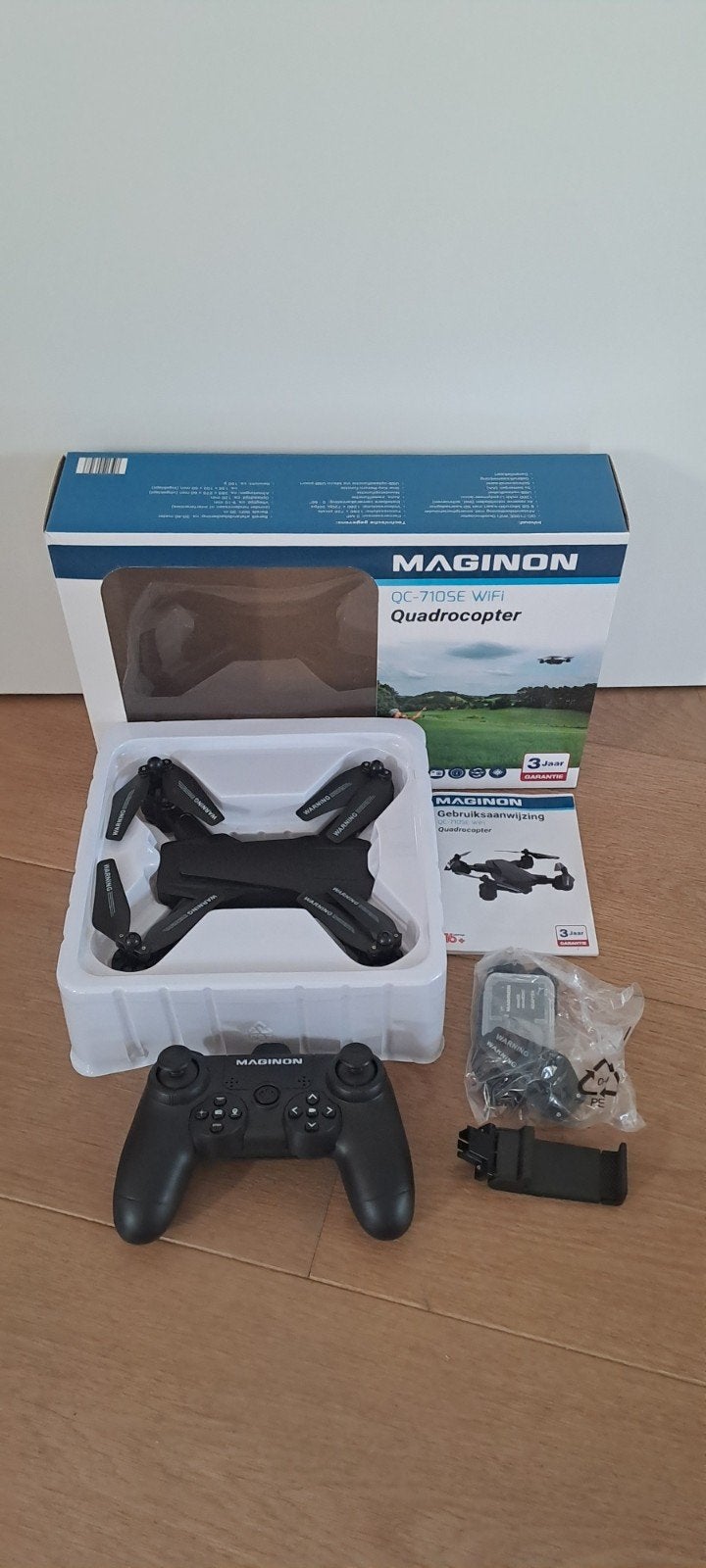 Maginon quadrocopter QC-710SE wifi  drone, Ophalen, Zo goed als nieuw, Quadcopter of Multicopter