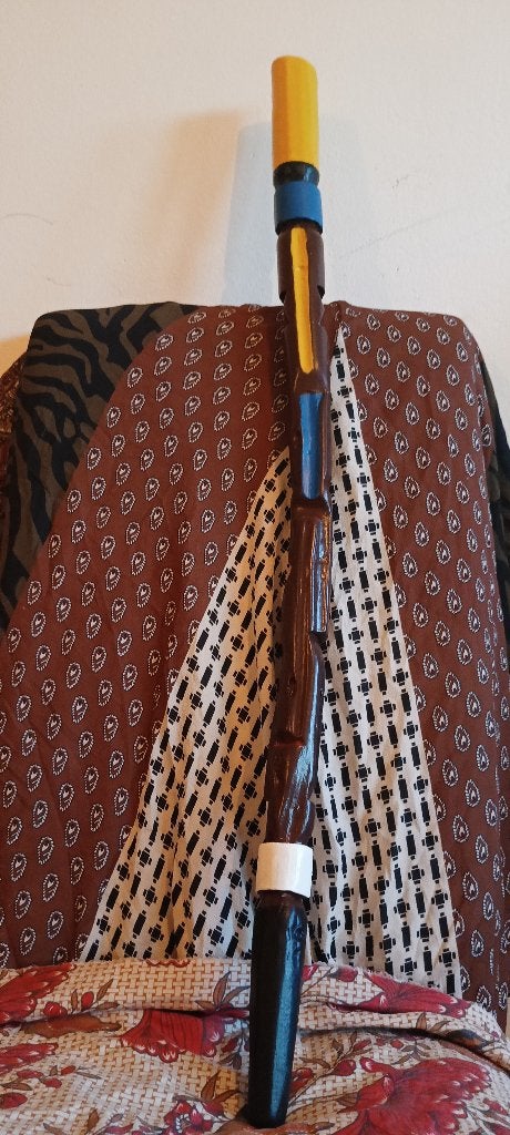 Negre Kondre Apoekoe Stok, Huis en Inrichting, Woonaccessoires | Overige, Hout, Overige stijlen, Nieuw, Ophalen of Verzenden