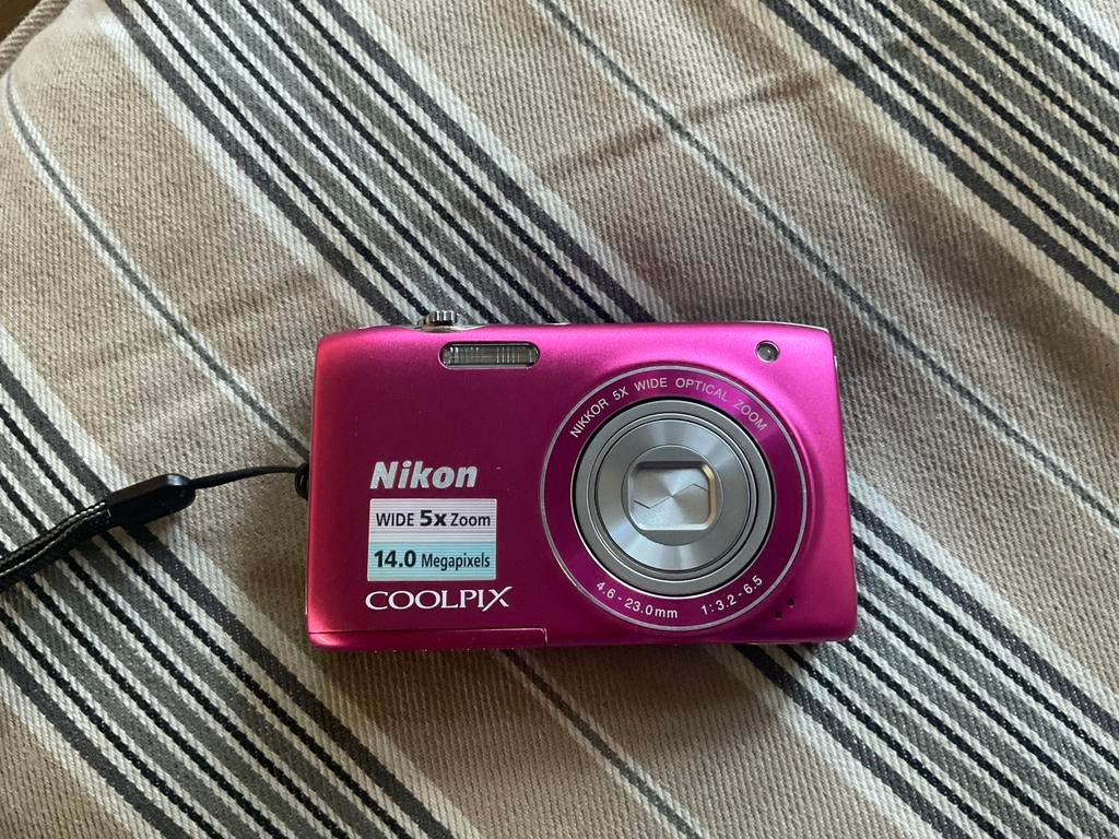 NIKON COOLPIX S3100 camera, Ophalen of Verzenden, Zo goed als nieuw, Nikon, 8 keer of meer