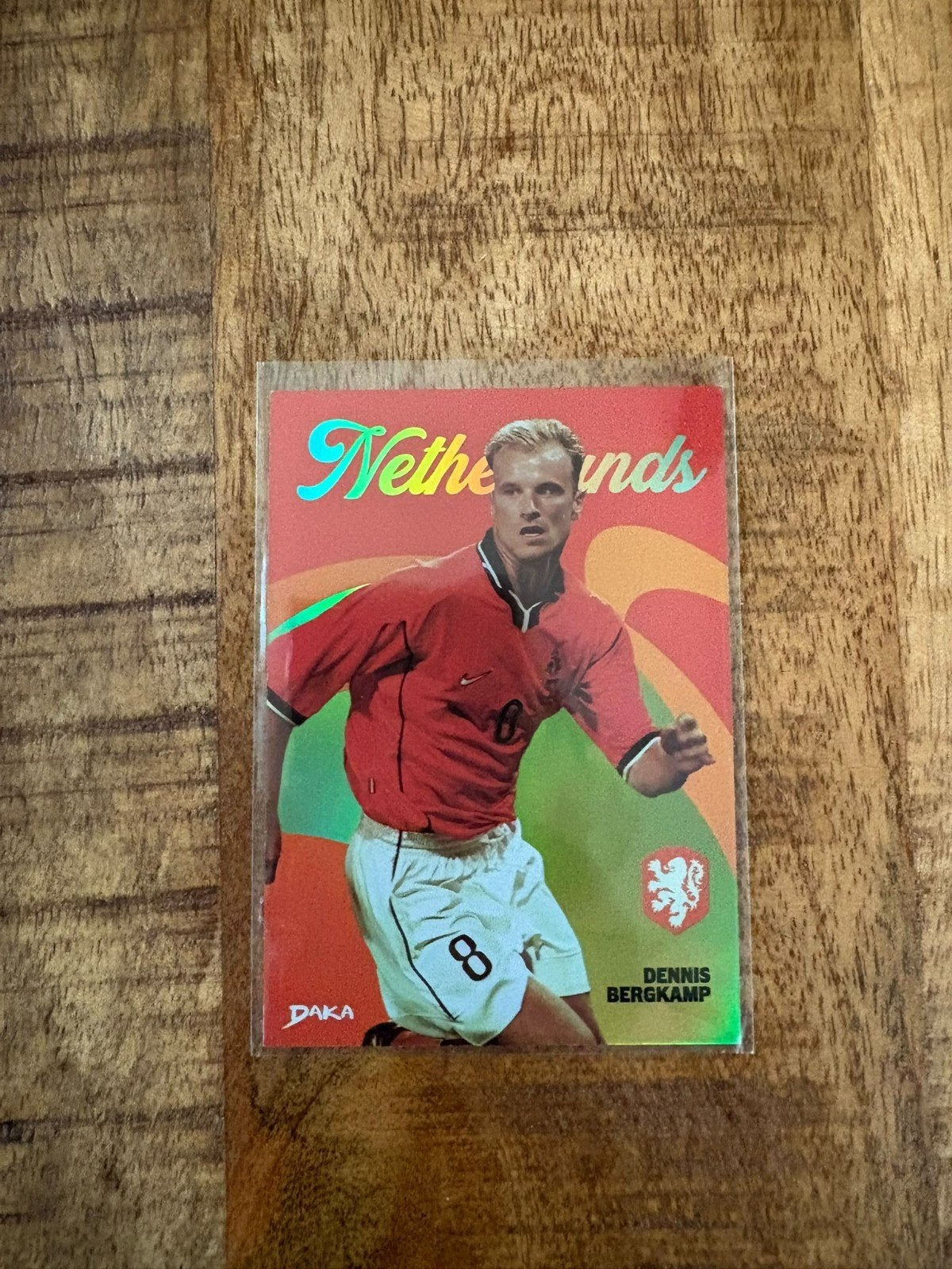 Dennis bergkamp ned elftal, Ophalen of Verzenden, Buitenlandse clubs, Poster, Plaatje of Sticker