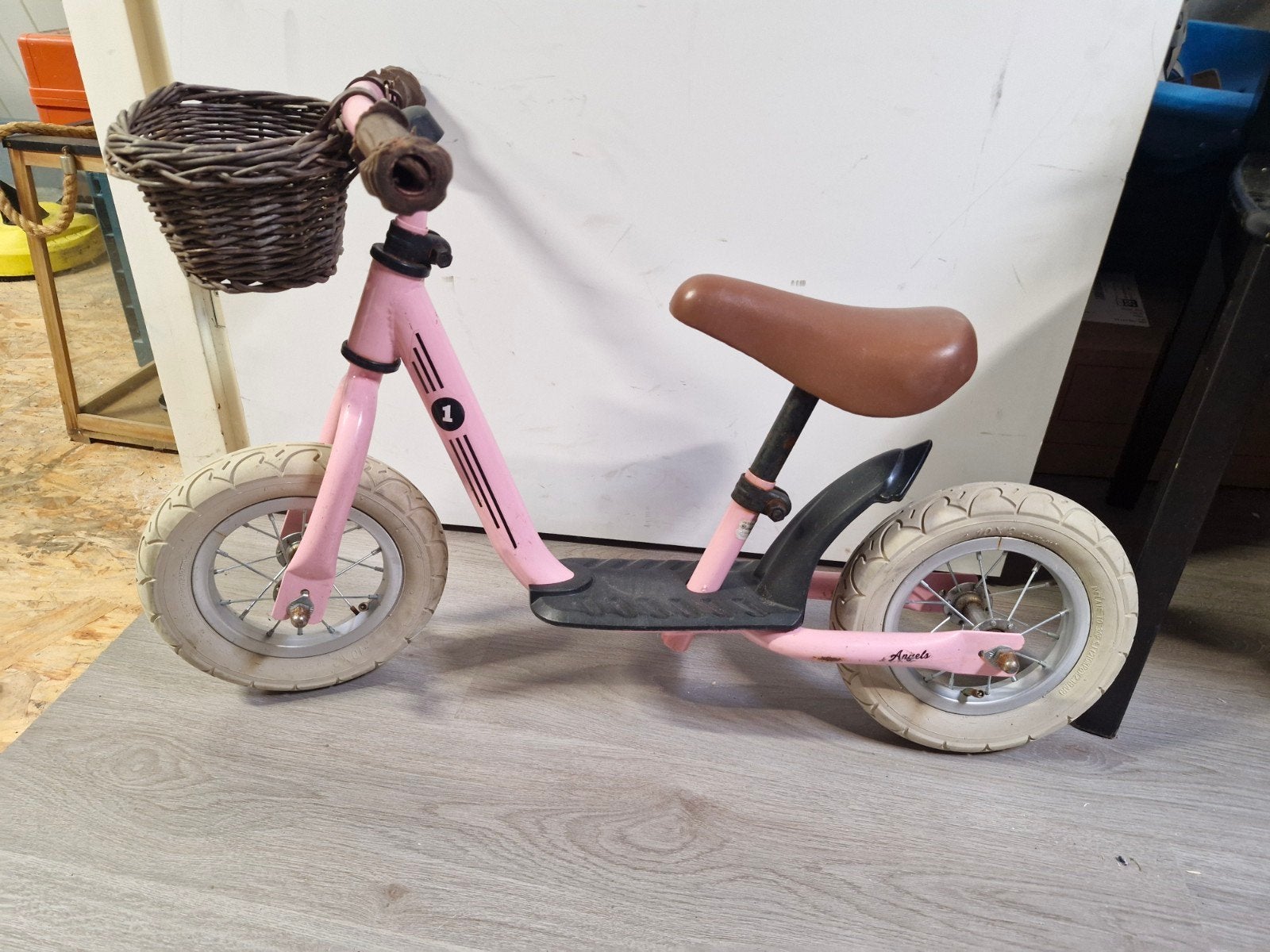 loopfiets, Ophalen, Minder dan 16 inch