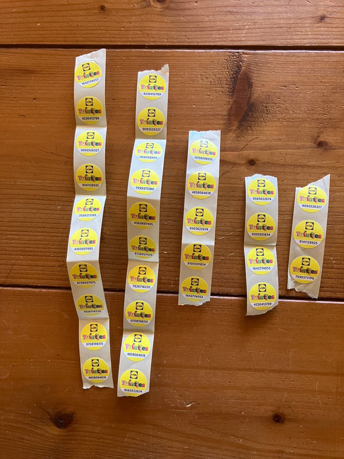 Zegels Lidl tuintjes. Aantal varieert. Tbv goede doelen, Lidl, Ophalen of Verzenden