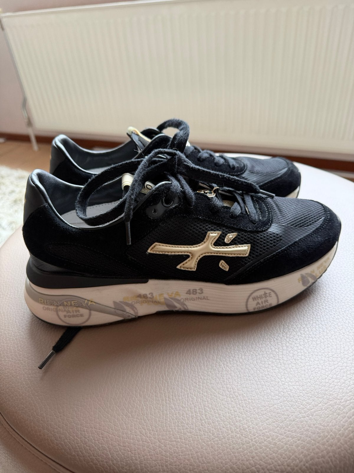 Premiata Moerund sneaker dames, Zwart, Ophalen of Verzenden, Sneakers of Gympen, Zo goed als nieuw