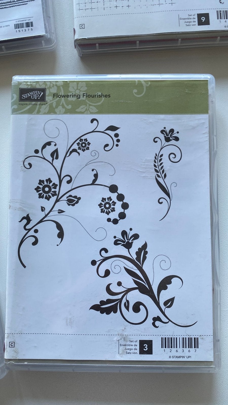 Stampin' Up! Stempelsets - Diverse Ontwerpen, Hobby en Vrije tijd, Ophalen of Verzenden, Gebruikt, Clearstamp
