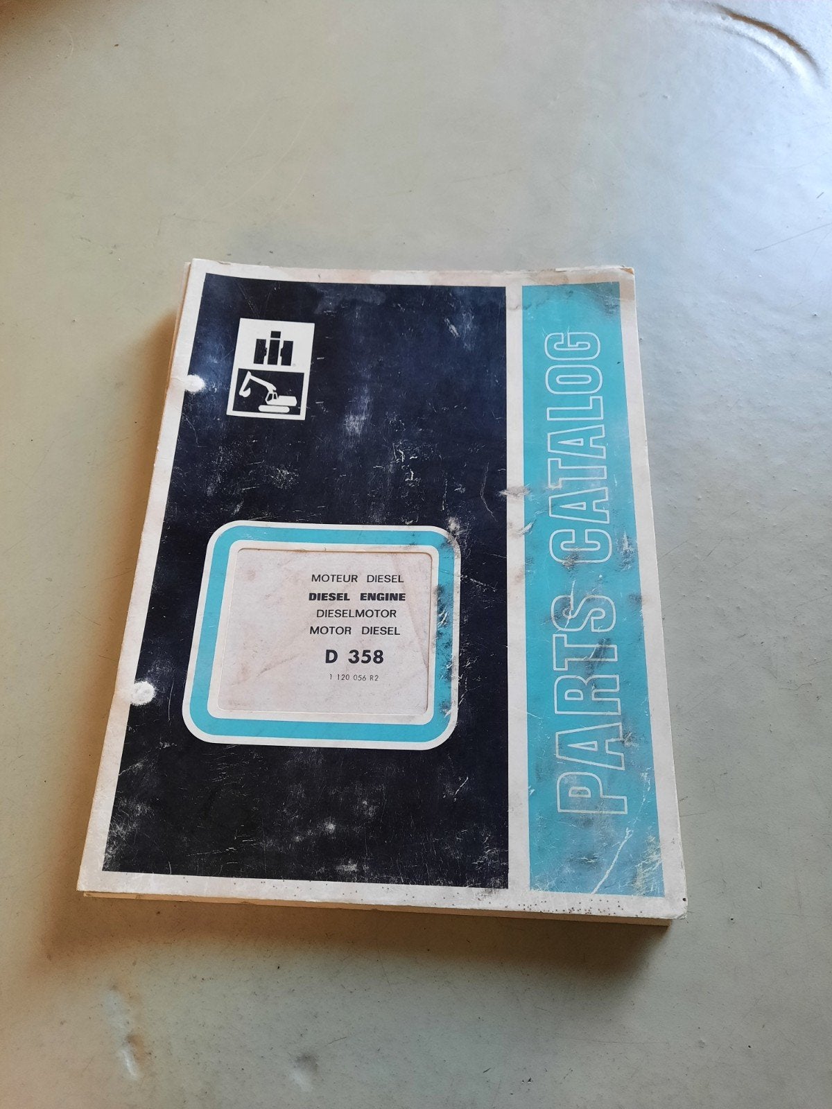 IHC D358 Motor Onderdelenboek - Origineel, Ophalen of Verzenden, Gelezen, Autotechniek