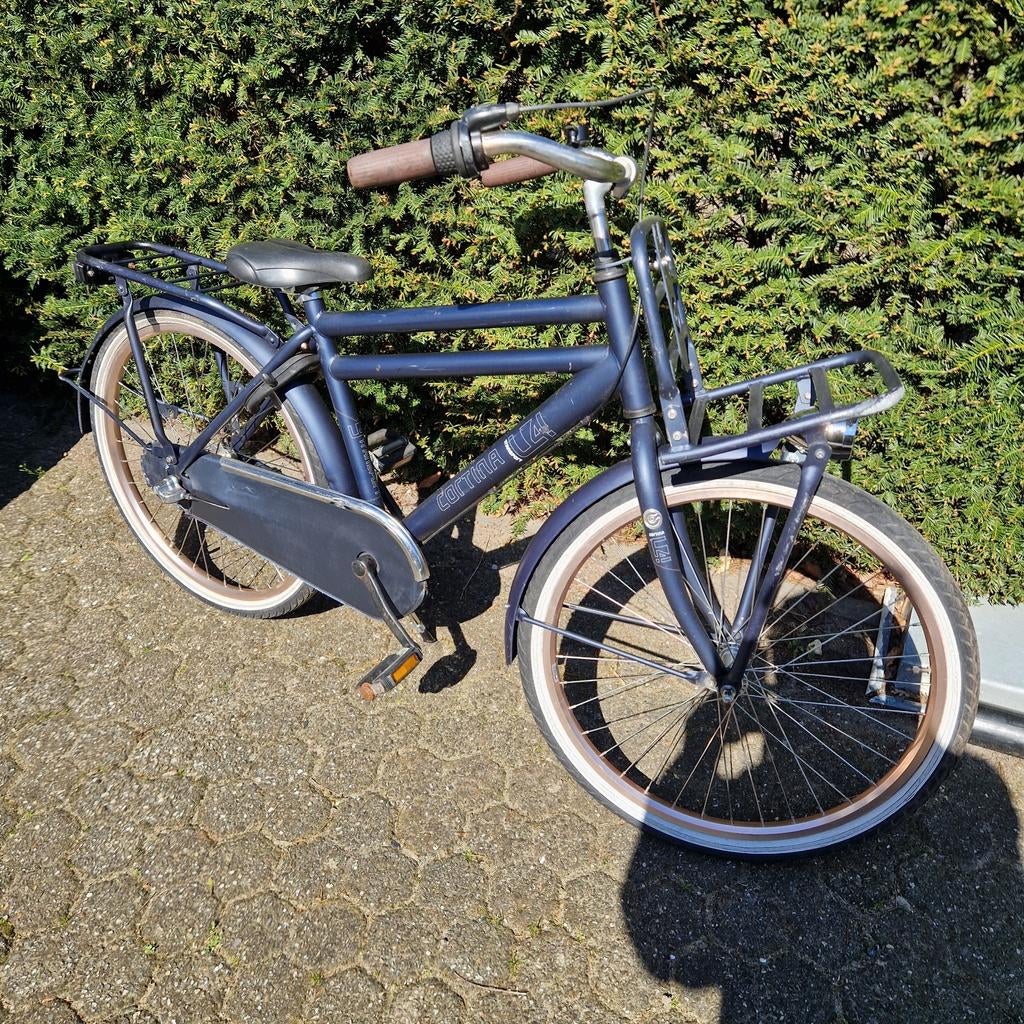 Cortina U4 Transportfiets -24inch, Fietsen en Brommers, Fietsen | Dames | Damesfietsen, Gebruikt, Overige merken, Versnellingen