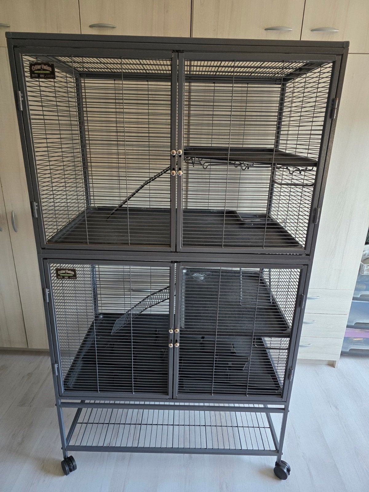 2 critter nation ratten knaagdier kooien, Dieren en Toebehoren, Ophalen, Gebruikt
