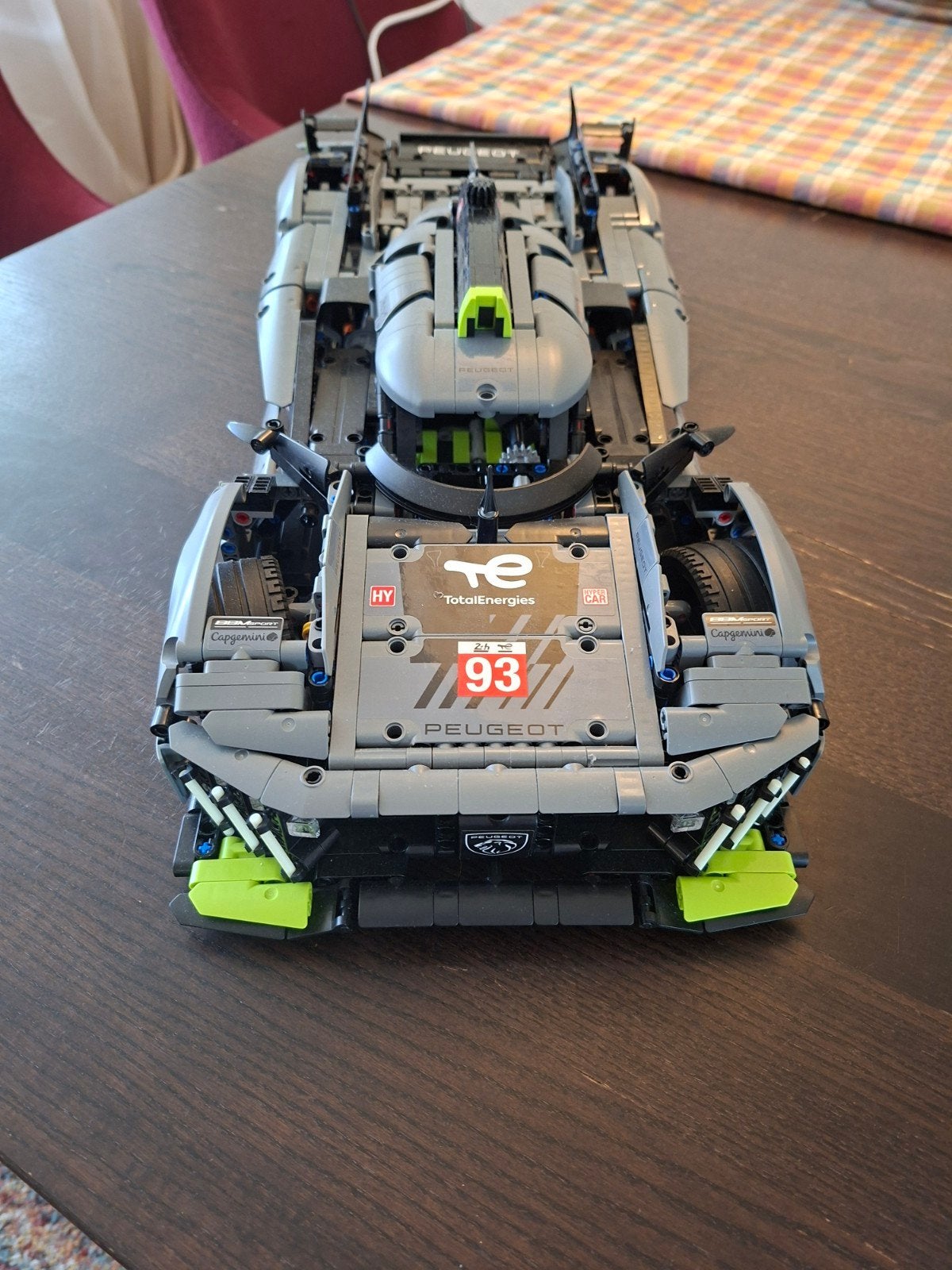 LEGO Technic Peugeot 9X8 24H Le Mans Hybrid Hypercar (42156), Auto, Groter dan 1:32, Zo goed als nieuw, Ophalen