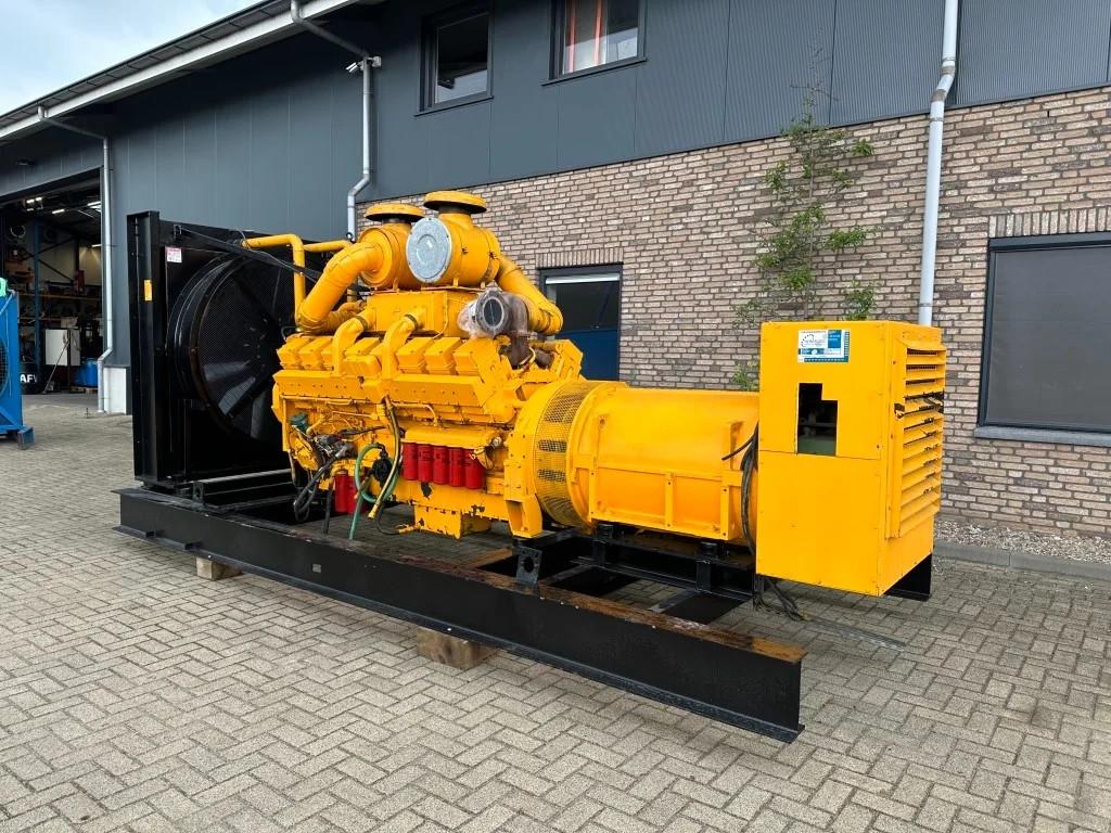 Cummins KTA 50 G1 SDMO Leroy Somer 1125 kVA generatorset ex, Ophalen of Verzenden