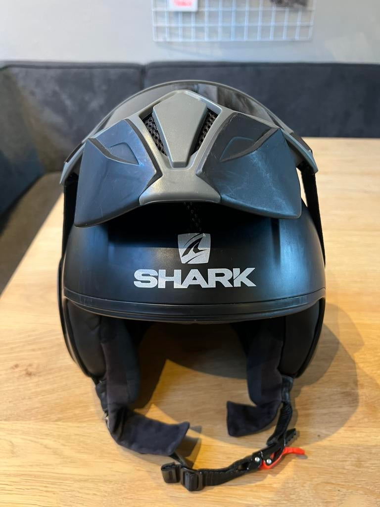 Shark integraalhelm- Maat L, Fietsen en Brommers, Brommerhelmen, Ophalen of Verzenden, Gebruikt, Large