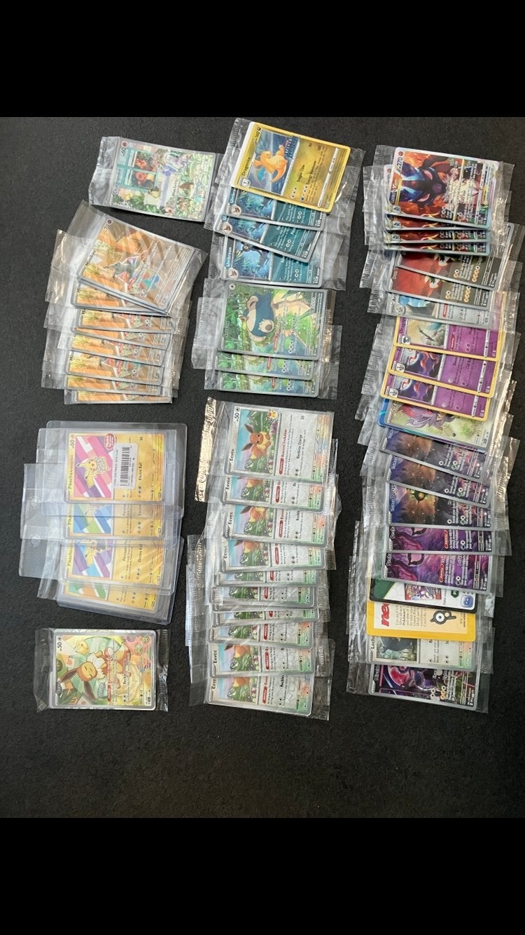 Gesealde pokemon  kaarten 54x, Ophalen of Verzenden, Zo goed als nieuw, Meerdere kaarten