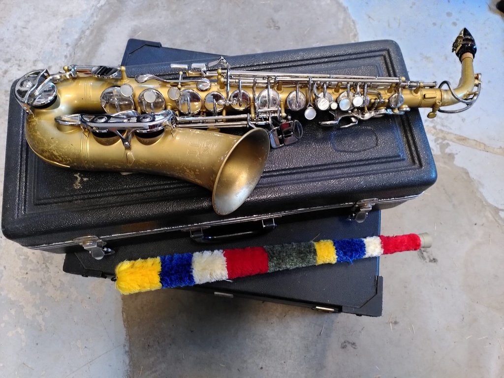 Altsax - Selmer Bundy, Ophalen, Gebruikt, Alt, Met koffer