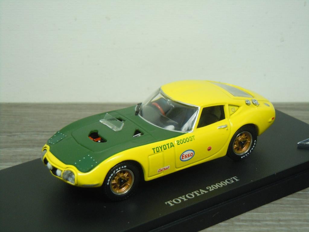 Toyota 2000GT Time Trial Car - Kyosho 03032Y - 1:43, Hobby en Vrije tijd, Modelauto's | 1:43, Auto, Verzenden, Zo goed als nieuw