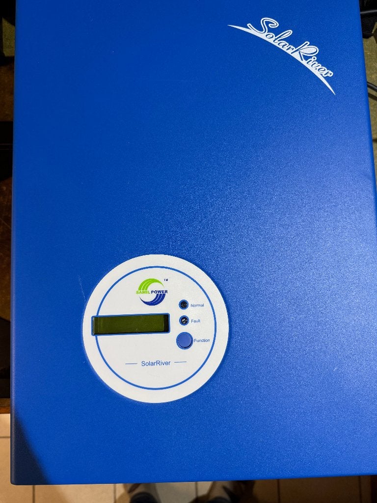 Omvormer zonnepanelen Samil Power 2300TL, Ophalen, Gebruikt