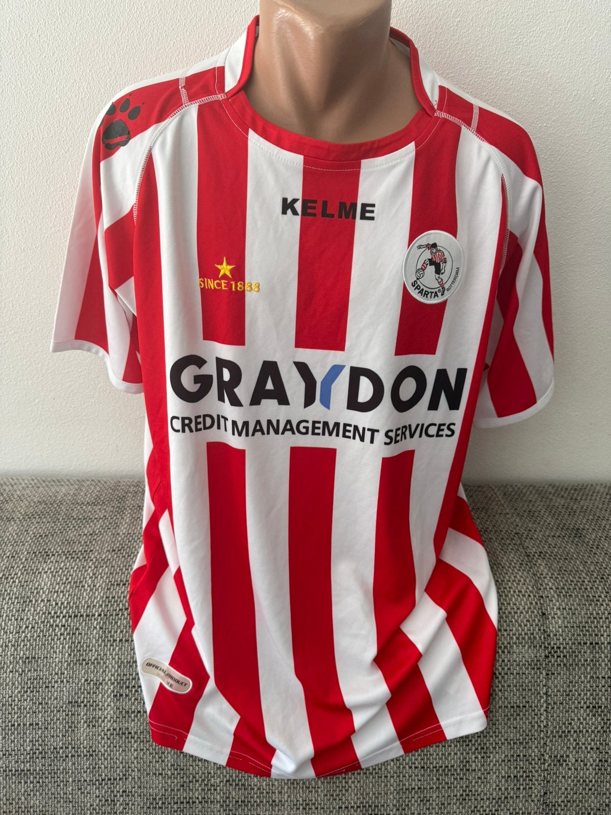 Voetbalshirt: thuisshirt Sparta Rotterdam, Ophalen of Verzenden, Sparta, Shirt