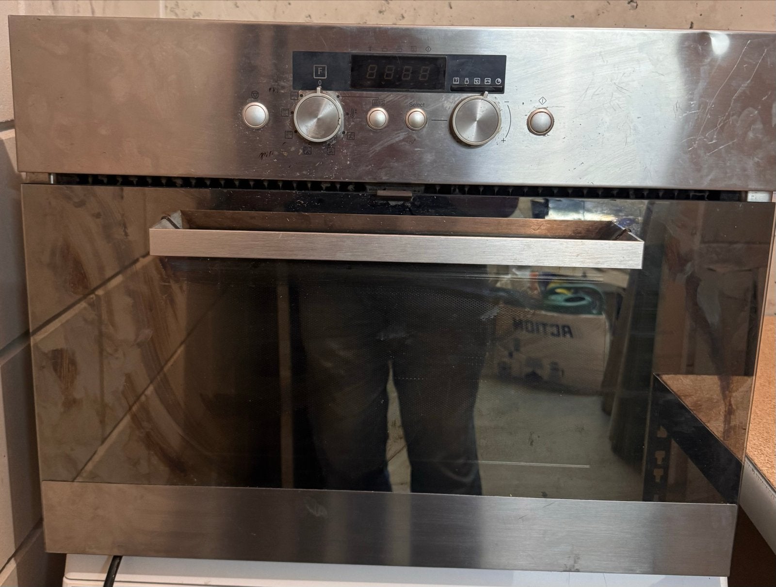 IKEA Inbouw Combimagnetron - Gebruikt maar functioneel, Ophalen, Combimagnetron, Gebruikt, 60 cm of meer