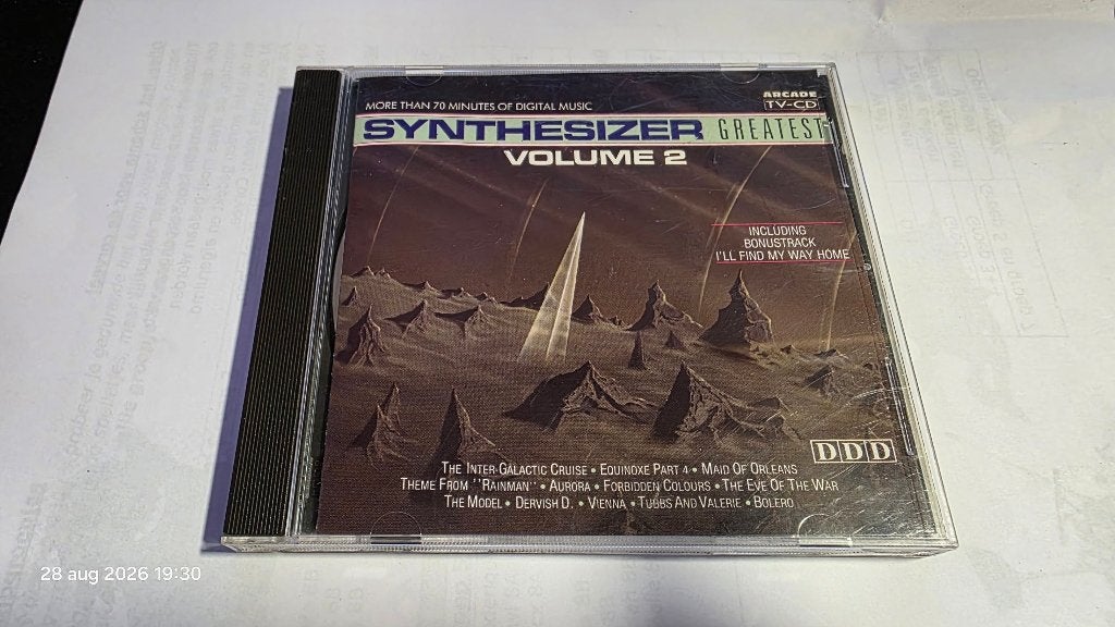 Synthesizer Greatest Volume 2, Cd's en Dvd's, Electronic, Ophalen of Verzenden, Zo goed als nieuw, Verzamelalbum