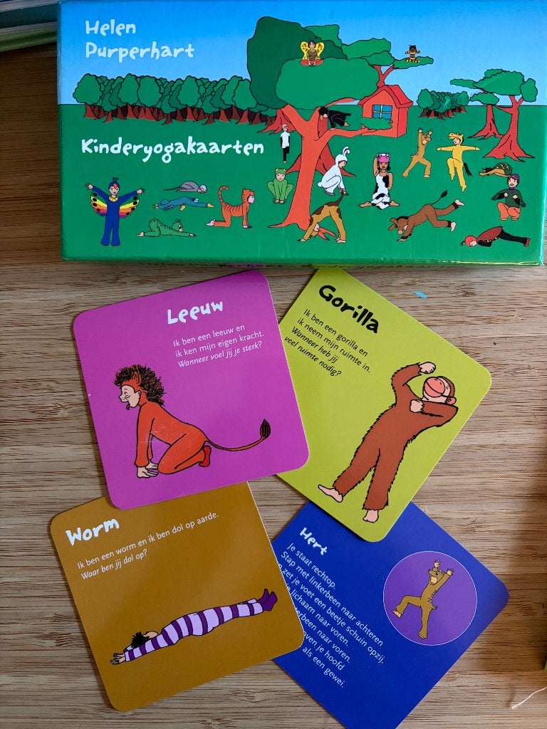 Yogakaarten Helen Purperhart, Verzenden, Zo goed als nieuw, Yoga-accessoire