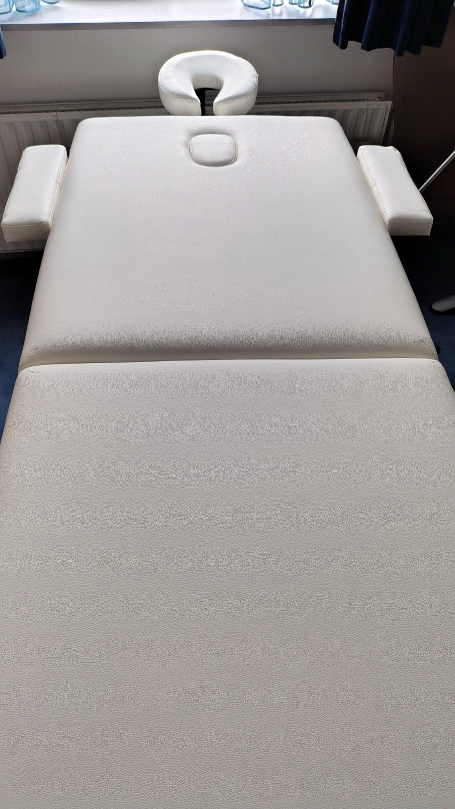 Draagbare Massagetafel & electr.deken - Viking Choice, Sport en Fitness, Massageproducten, Ophalen, Zo goed als nieuw, Massagetafel